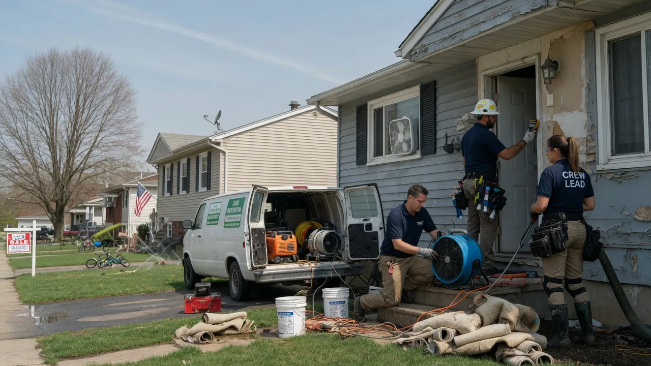 Flood Cleanup in New London, TX near me